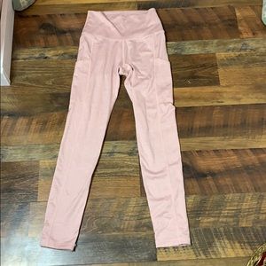 Pink leggings